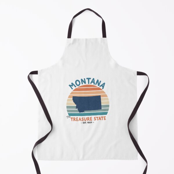 Item preview, The State of Montana /Montana – The Treasure State designed and sold by Q3Designs.