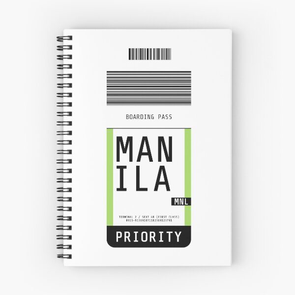 Item preview, Manila Boarding Pass MNL designed and sold by lukassfr.