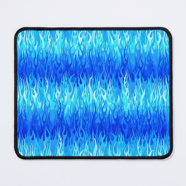 Item preview, Blue Flames Pattern   designed and sold by WickedRefined - Nicole Demereckis.