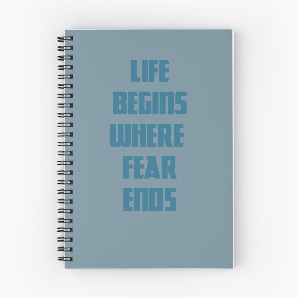 Item preview, life begins where fear ends designed and sold by smsm4.