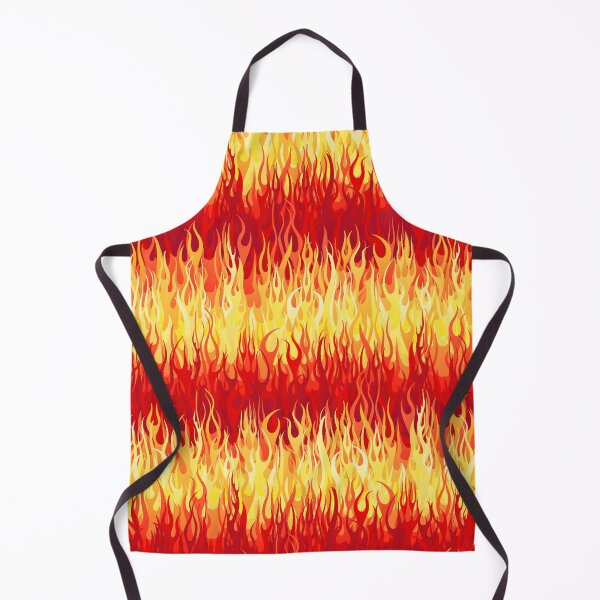 Item preview, Red Flames Pattern   designed and sold by WickedRefined - Nicole Demereckis.