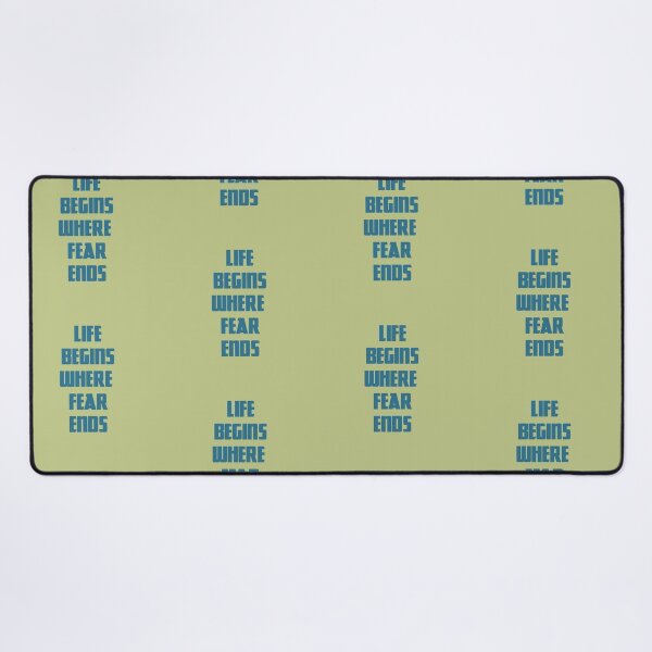 Item preview, life begins where fear ends designed and sold by smsm4.