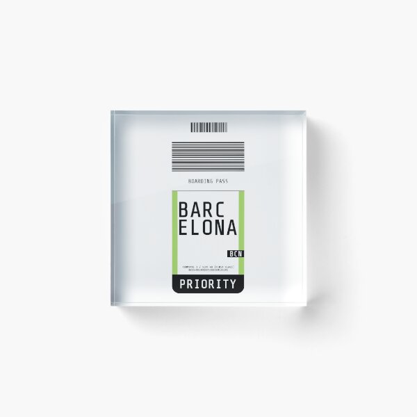 Item preview, Barcelona Boarding Pass BCN designed and sold by lukassfr.