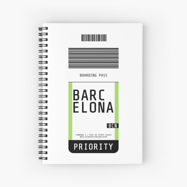 Item preview, Barcelona Boarding Pass BCN designed and sold by lukassfr.