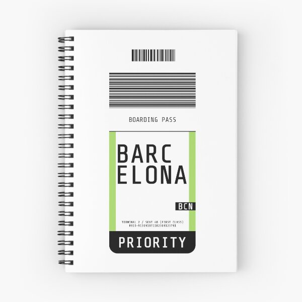 Item preview, Barcelona Boarding Pass BCN designed and sold by lukassfr.