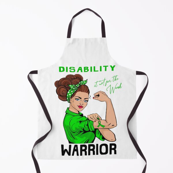 Item preview, DISABILITY Warrior It's Not For The Weak designed and sold by largellie.
