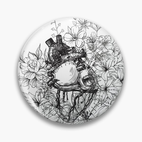 Item preview, Blooming Heart designed and sold by ColorsandShapes.