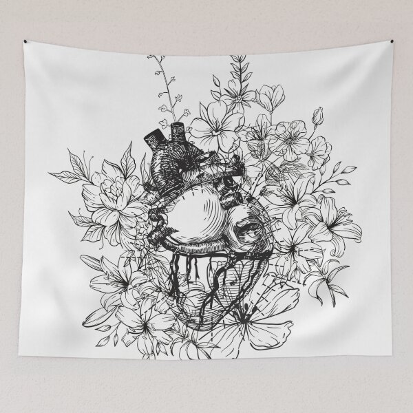 Item preview, Blooming Heart designed and sold by ColorsandShapes.