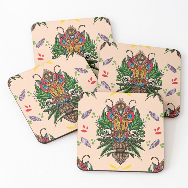 Item preview, Tiki birds cream designed and sold by IFMTopherAdam.