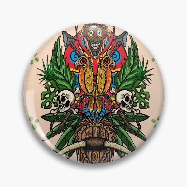 Item preview, Tiki birds cream designed and sold by IFMTopherAdam.