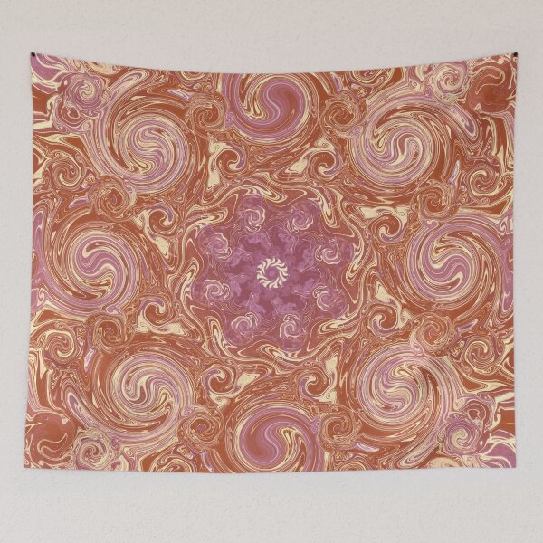 Item preview, Marvellous Marble Mandala: Sunburnt  designed and sold by PrintInks.