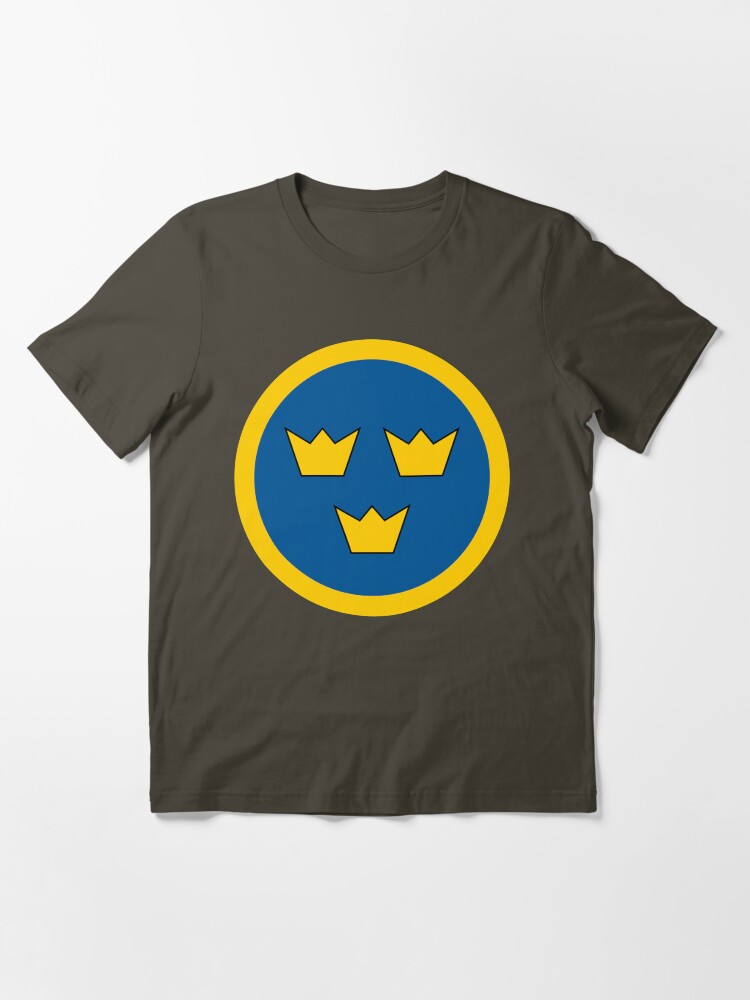 Thumbnail 2 of 7, Essential T-Shirt, Swedish Air Force designed and sold by HushKit.