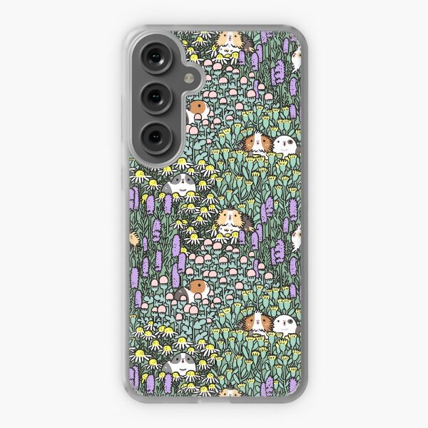 Item preview, Guinea pigs and garden herbs pattern designed and sold by Miri-Noristudio.