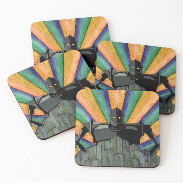 Item preview, The Iron Giant handpainted designed and sold by ateliernab.
