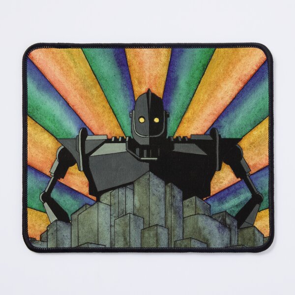 Item preview, The Iron Giant handpainted designed and sold by ateliernab.