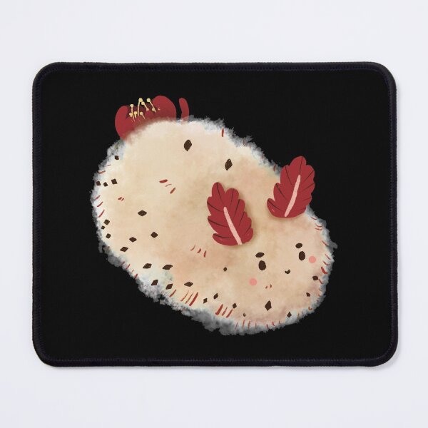 Item preview, Abstract Sea Bunny Ocean Sea Slugs - Red Floral designed and sold by TheRainbowRoom.