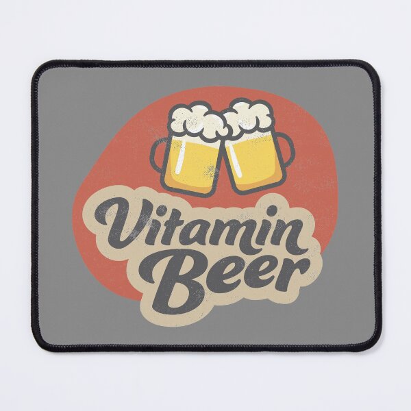 Item preview, Vintage Vitamin Beer Graphic designed and sold by Spindriftmerch.