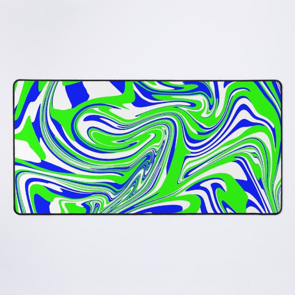 Item preview, Blue Green Abstract Swirl Design designed and sold by Meliafroggy.