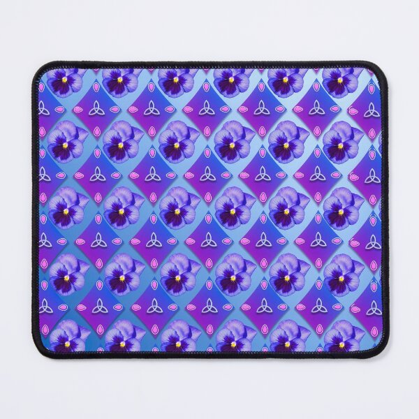 Item preview, Diamond Pansies designed and sold by Kathy Weaver.