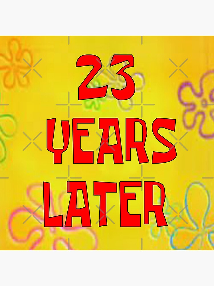 10 years later spongebob discount