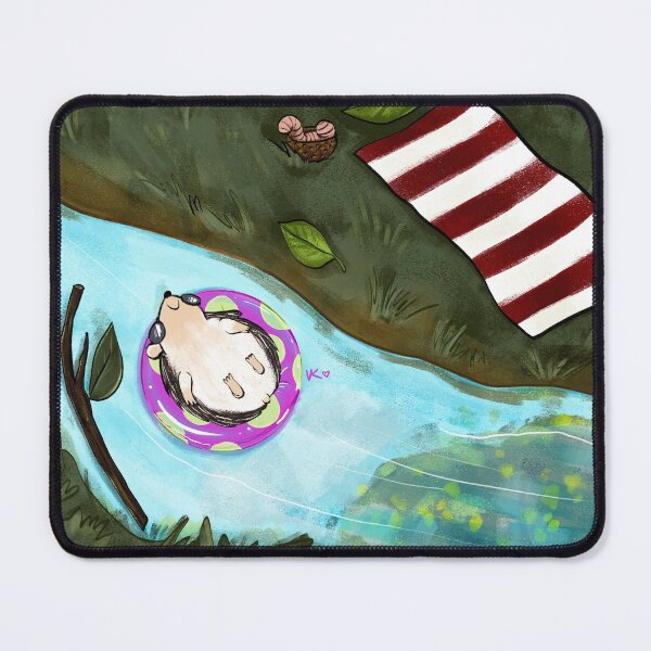 Item preview, Floating Hedgehog designed and sold by veveisme.