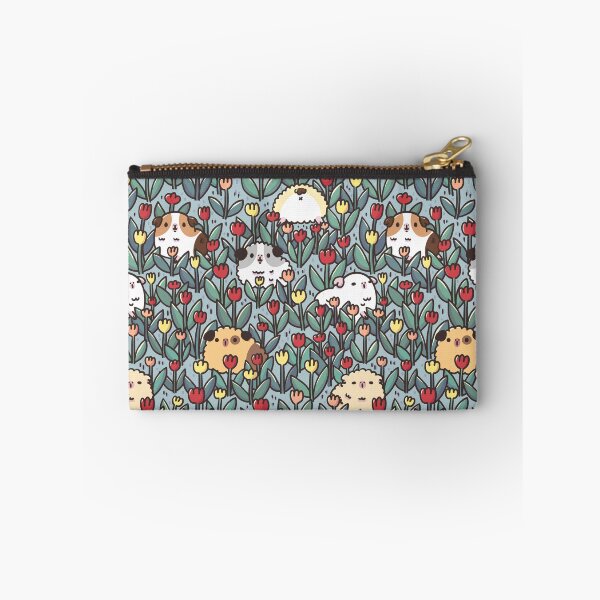 Item preview, Teddy Guinea pigs and Flowers Pattern designed and sold by Miri-Noristudio.