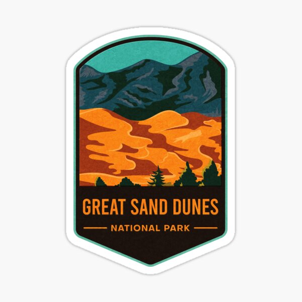 Great Sand Dunes National Park Patch - Banner