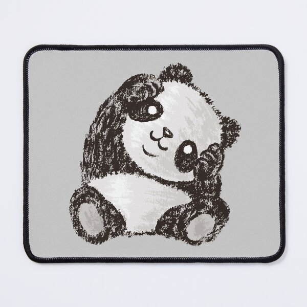 Vista previa del artículo con la obra «Lindo panda», diseñado y vendido por Toru Sanogawa.