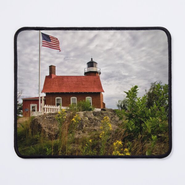 Item preview, Eagle Harbor lighthouse - Michigan designed and sold by Kathy Weaver.