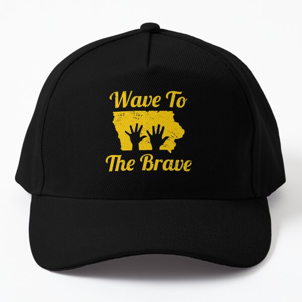 Iowa Wave to the Brave Hospital Hand Waving Hero Baseball Cap