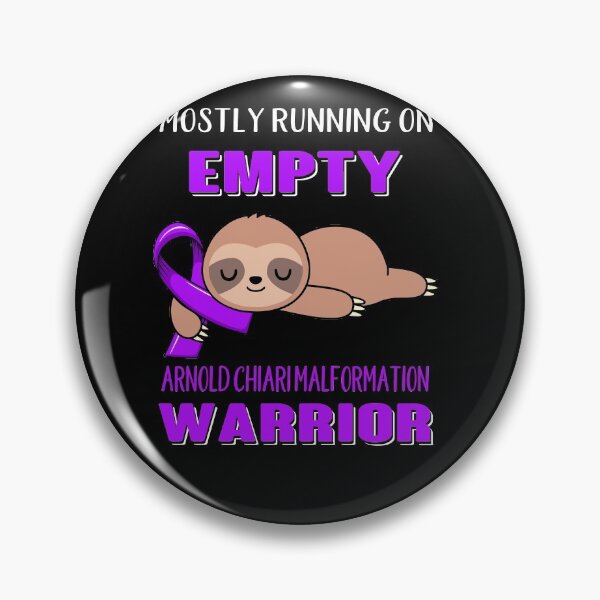 Item preview, Mostly Running On Empty Arnold Chiari Malformation Warrior designed and sold by Brad-FI.