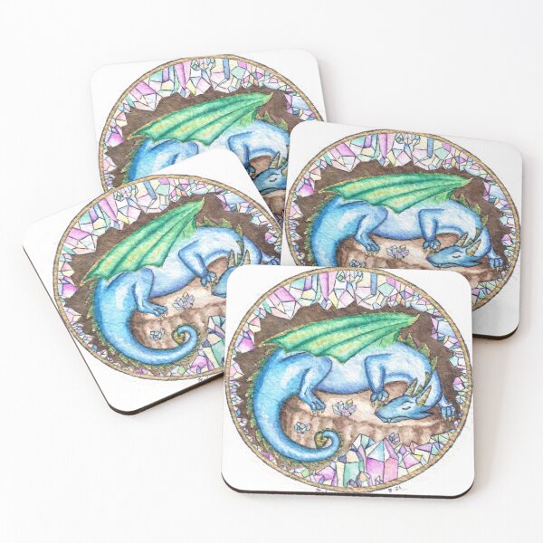 Item preview, Sleeping Dragon Geode designed and sold by Kelley-Art.