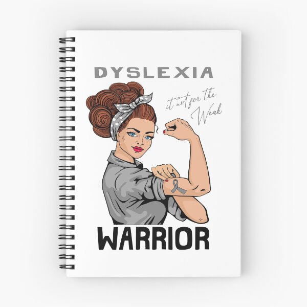 Item preview, DYSLEXIA Warrior It's Not For The Weak designed and sold by largellie.