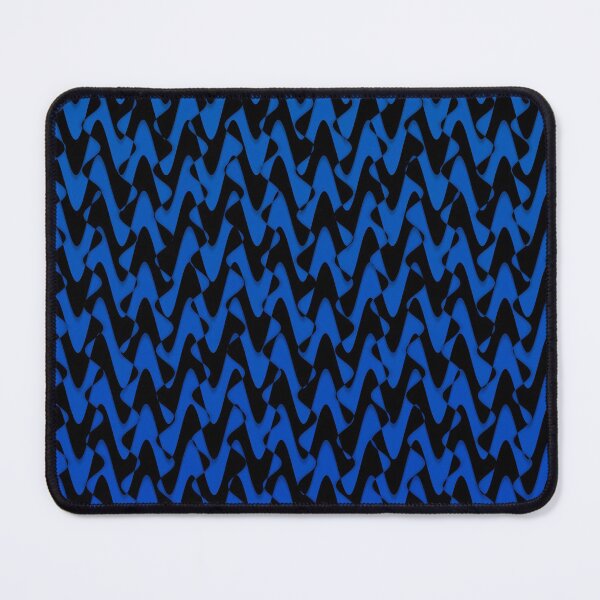 Item preview, Blue Check Waves designed and sold by Kathy Weaver.
