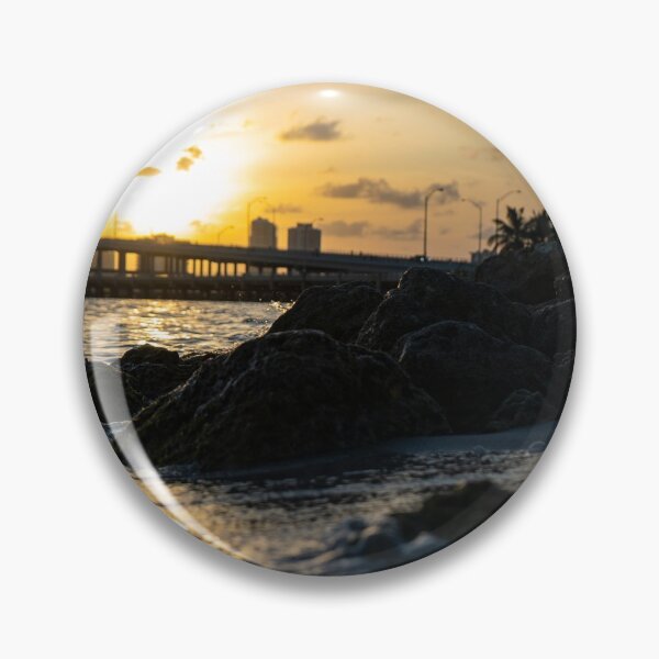 Item preview, Miami Beach Florida Sunset FL Watefront designed and sold by Piper-Deals.