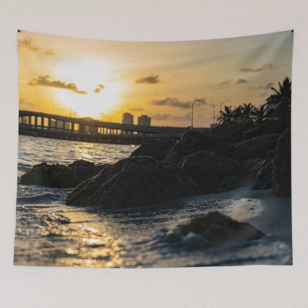 Item preview, Miami Beach Florida Sunset FL Watefront designed and sold by Piper-Deals.