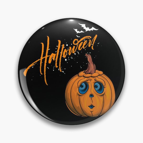Item preview, halloween scared pumpkin designed and sold by bero4.