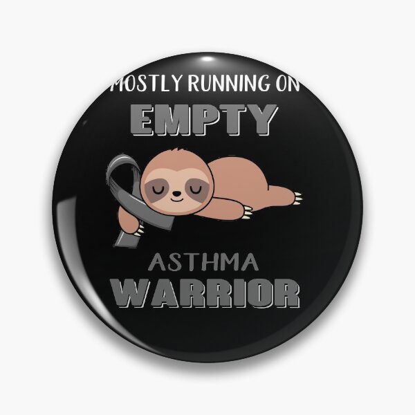 Item preview, Mostly Running On Empty Asthma Warrior designed and sold by Brad-FI.