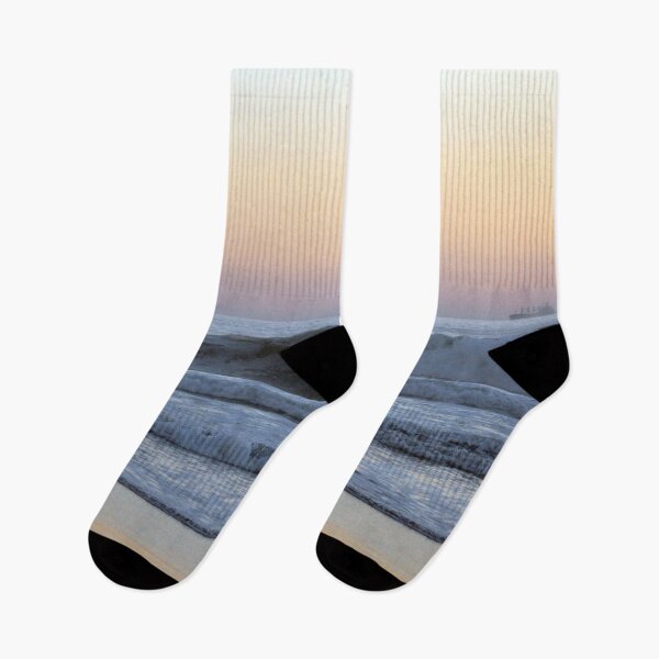 Item preview, Evening Seascape with Surfer and Ship designed and sold by Anna Lemos.