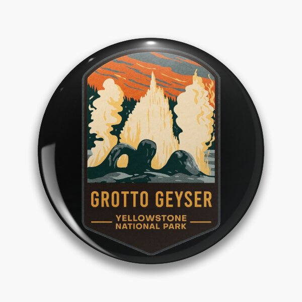 Item preview, Grotto Geyser Yellowstone National Park designed and sold by JordanHolmes.
