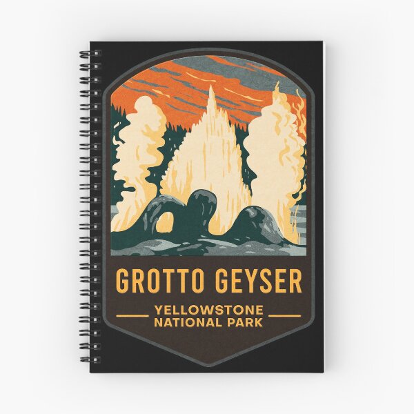 Item preview, Grotto Geyser Yellowstone National Park designed and sold by JordanHolmes.