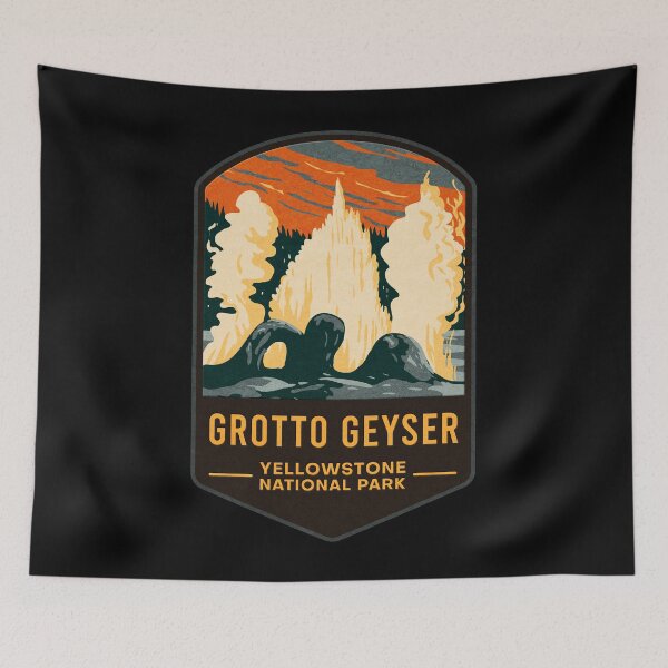 Item preview, Grotto Geyser Yellowstone National Park designed and sold by JordanHolmes.