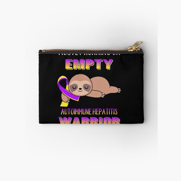 Item preview, Mostly Running On Empty Autoimmune Hepatitis Warrior designed and sold by Brad-FI.