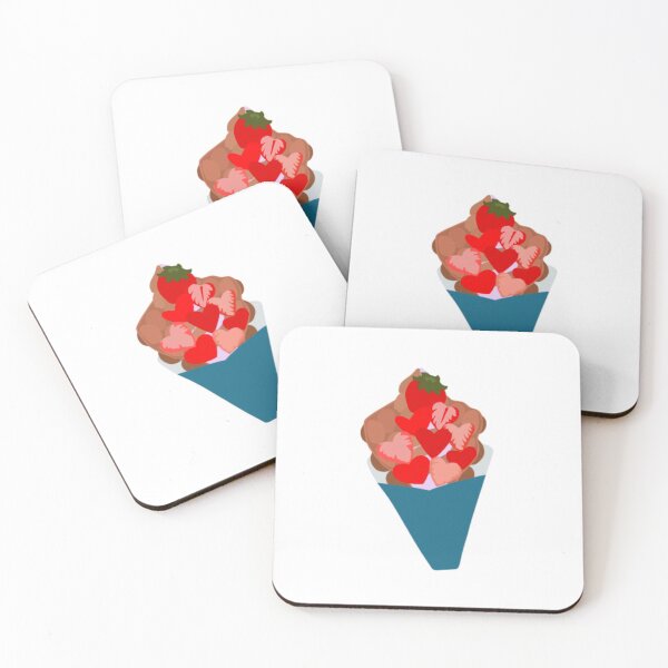 Item preview, Strawberry Ice Cream in Bubble Waffle designed and sold by hannahbanana888.