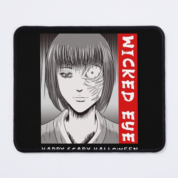 Item preview, Scary Halloween Anime character Wicked eye designed and sold by dreamofdenim.