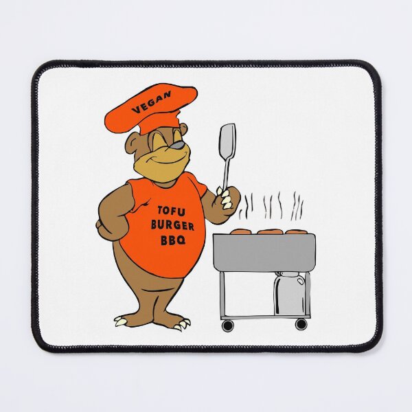 Item preview, Vegan Tofu Burger Barbecue Barbeque designed and sold by janraydesigns.