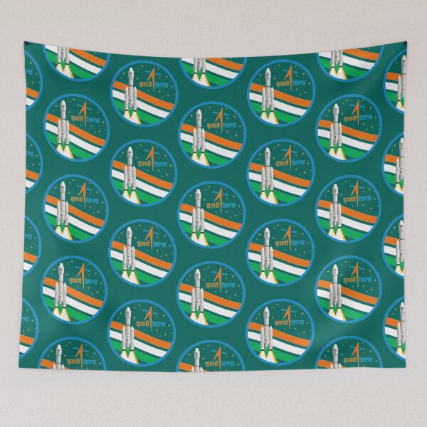 Item preview, ISRO India Rocket Tee - Indian Space Exploration designed and sold by handmadeMathias.