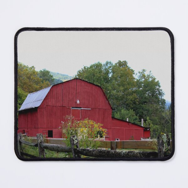 Item preview, Red Barn near North Fork River designed and sold by chstudios.