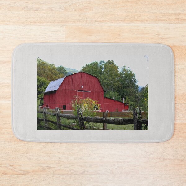 Item preview, Red Barn near North Fork River designed and sold by chstudios.