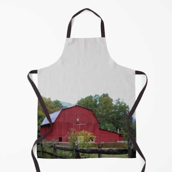 Item preview, Red Barn near North Fork River designed and sold by chstudios.